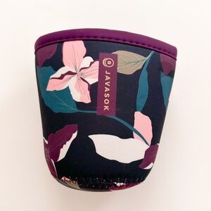 JavaSok Floral Cold Cup Sleeve 16-20 oz – Neoprene Insulated Drink Holder